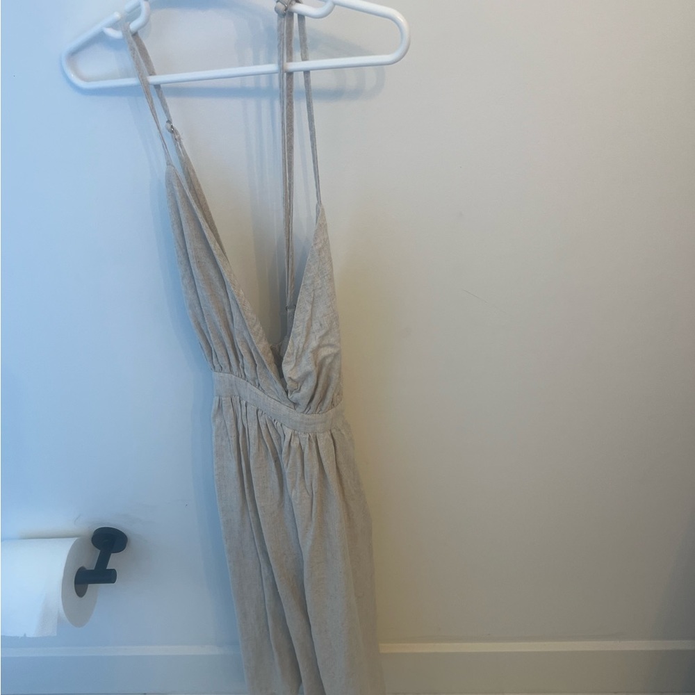 Tan summer dress